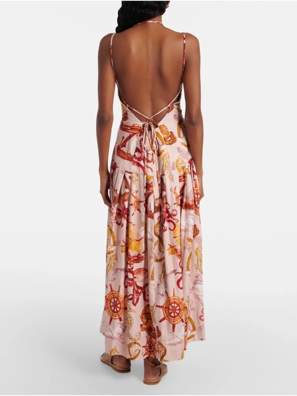 Farm Rio Nautical Octopus Print Dress - Picture 3 of 7